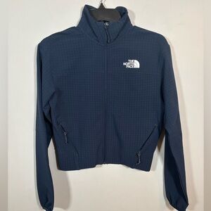 The North Face Women’s Tekware FlashDry Cropped Full-Zip Jacket XS Navy